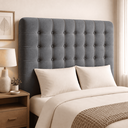 Ver imagem 2 de Cabeceira Casal de Cama Box Estofada Ana 140 cm Veludo