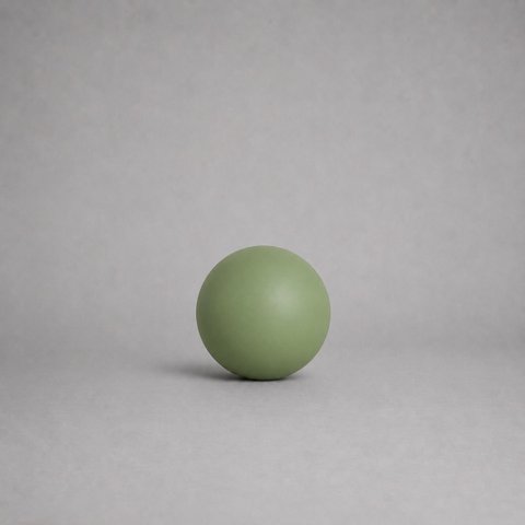 Esfera Pequena Decorativa de Cerâmica para Sala e Mesa Pistache