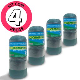 Kit 4 Colchonete Multiuso Solteiro Ginastica Yoga Exercício Academia Camping 190x60cm - 4