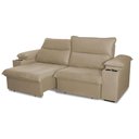 Ver imagem 5 de Sofá Retrátil Tesla 2,40m Usb e Porta Copo Suede