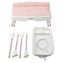 Ver imagem 4 de Banheira Burigotto Splash+ com Suporte e Trocador Rosê Madder