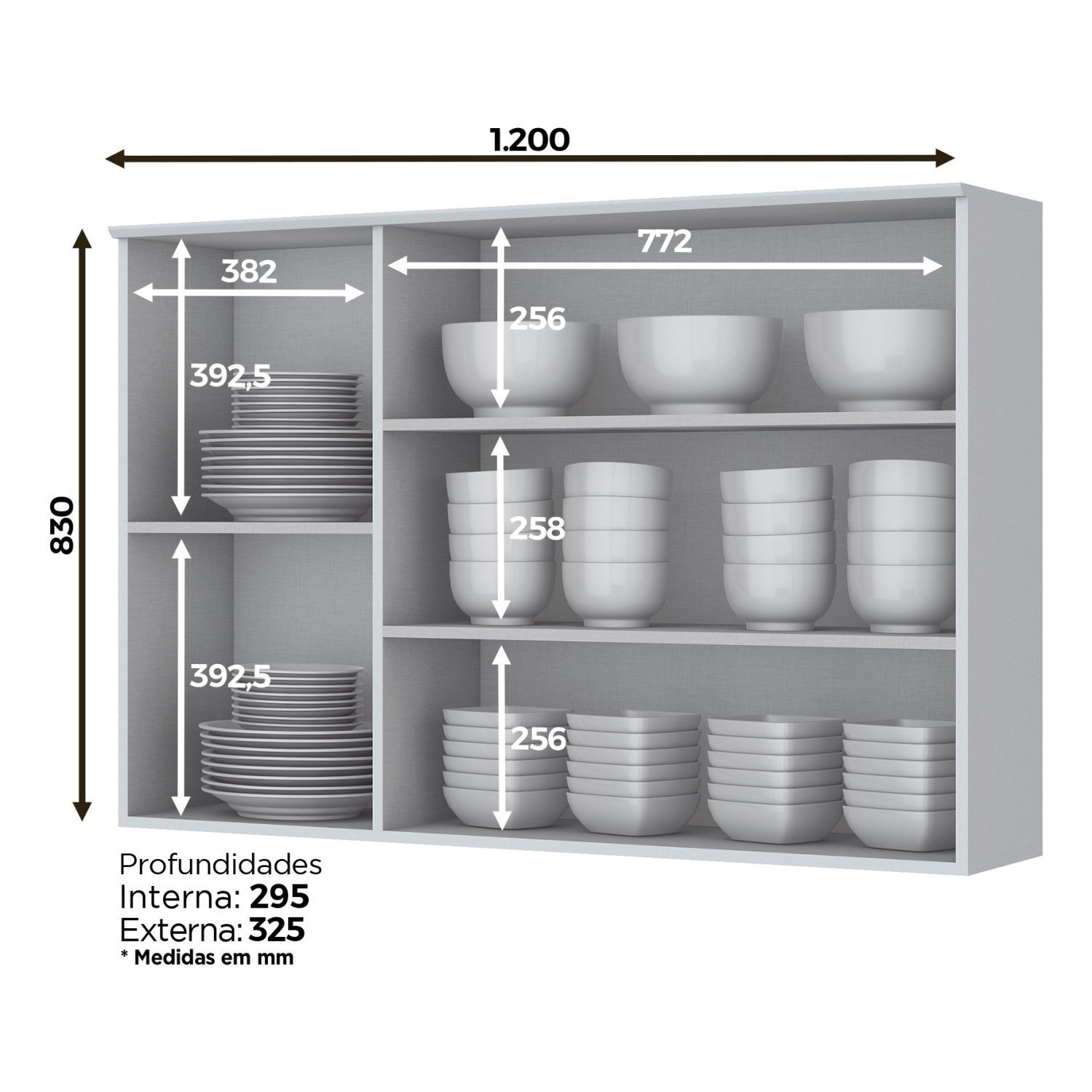 Cozinha Compacta 6 Peças com Tampo Para Cooktop - 19