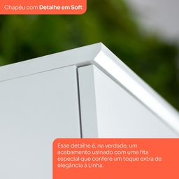 Cozinha Completa 6 Peças 8 Portas 3 Gavetas Emily Espresso Móveis - 14