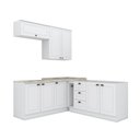 Ver imagem 2 de Cozinha Completa 6 Peças 8 Portas 3 Gavetas Emily Espresso Móveis