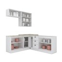 Ver imagem 4 de Cozinha Completa 6 Peças 8 Portas 3 Gavetas Emily Espresso Móveis