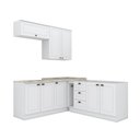 Ver imagem 2 de Cozinha Completa 6 Peças 8 Portas 3 Gavetas Emily Espresso Móveis