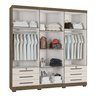 Guarda Roupa Casal 6 Portas 6 Gavetas Floripa  - 2