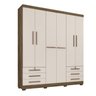 Guarda Roupa Casal 6 Portas 6 Gavetas Floripa  - 3