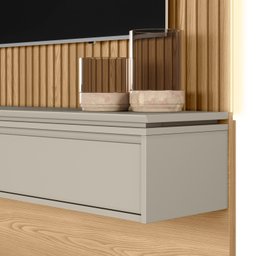 Painel Home Samambaia Para TV até 65 Polegadas com Kit LED CabeCasa MadeiraMadeira - 10