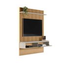 Ver imagem 2 de Painel Ripado para TV até 65 Polegadas com LED MDF 155cmx185cm Samambaia CabeCasa MadeiraOriginals