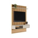Ver mais imagens de Painel Ripado para TV até 65 Polegadas com LED MDF 155cmx185cm Samambaia CabeCasa MadeiraOriginals