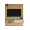 Ver imagem 7 de Painel Para TV até 65 Polegadas Ripado com LED Samambaia CabeCasa MadeiraOriginals