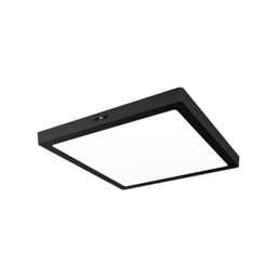 Plafon de Sobrepor Home LED Quadrado 24W RL29246PT Bronzearte - 1