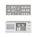 Ver imagem 4 de Cozinha Compacta 4 Peças com Balcão Para Forno de Embutir Emily