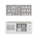 Ver imagem 4 de Cozinha Compacta 4 Peças com Balcão Para Forno de Embutir Emily