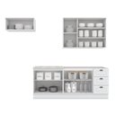 Ver imagem 4 de Cozinha Compacta Modulada 4 Peças Emily Branco/Calcare