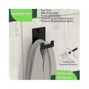 Ver imagem 6 de Cabide Gancho de Parede Toalha Banheiro Preto F.elg