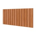Ver imagem 1 de Fechamento de Cozinha Modulado Painel Ripado Gourmet Eloise 120cm Cinamomo - Mgm