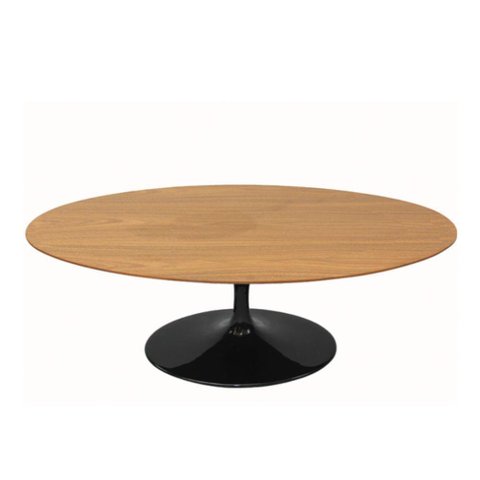 Mesa de Jantar Tulipa Saarinen 244x137 Cm Tampo Freijópreto