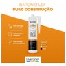 5x Selante Poliuretano Barone Pu 40 Construção Branco 400g - 3