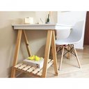 Ver imagem 4 de Par De Cavaletes P/ Arte E Apoio De Bancadas 80cm