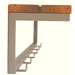 Cabideiro Strassis Design Sd-5005 Champanhe - 4
