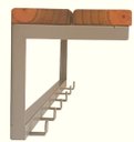 Ver imagem 4 de Cabideiro Strassis Design Sd-5005 Champanhe