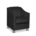 Ver imagem 4 de Mini Poltrona Cadeira Infantil Tilla de Criança Suede Preto