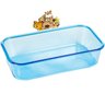 Banheira Azul Retangular Pequena 200ml 12 Unidades Pet Piu Jel Plast - 2