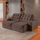 Ver imagem 2 de Sofa Martins M-190 02 Md.80 - V-211 Marrom