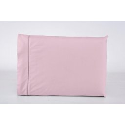 Roupa de Cama Solteiro 400 Fios 2 Peças 100% Toque Macio Cor:rosa - 4