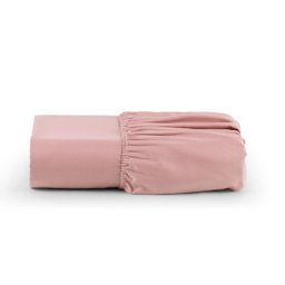 Roupa de Cama Solteiro 400 Fios 2 Peças 100% Toque Macio Cor:rosa - 3
