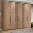 Ver imagem 1 de Guarda Roupa Casal 7 Portas 2 Gavetas Atenas Espresso Móveis