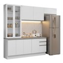 Ver imagem 3 de Armário de Cozinha Completa 270cm Branco Glamy Madesa 16