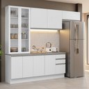 Ver imagem 1 de Armário de Cozinha Completa 270cm Branco Glamy Madesa 16