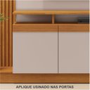 Ver imagem 5 de Estante Ripado Home para TV até 65 Polegadas 4 Portas Absoluto