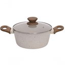 Ver imagem 1 de Caçarola Marmol Cook Alumínio Fundo Induç 20 Cm Mimo Style