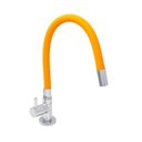 Ver imagem 1 de Torneira Cozinha Mesa Silicone Laranja C61 Arejador Fixo