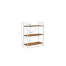 Estante Estilo Industrial Kappesberg Li007 Cor Canela/branco - 3