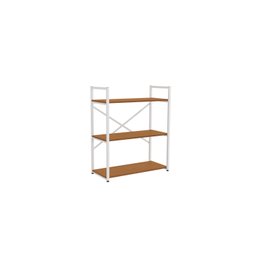 Estante Estilo Industrial Kappesberg Li007 Cor Canela/branco - 2
