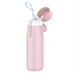 Garrafa de Agua Daily Insulated, Philips, Rosa, Awp2771pkr - 2