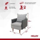 Ver imagem 4 de Poltrona Decorativa em Jacquard Dominic