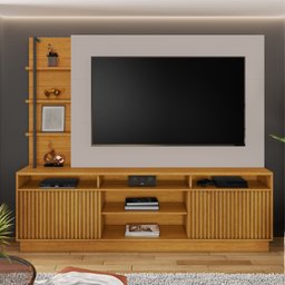 Estante Home para TV até 70 Polegadas 2 Portas Supremo - 1 Estante Home para TV até 70 Polegadas 2 Portas Supremo - 1