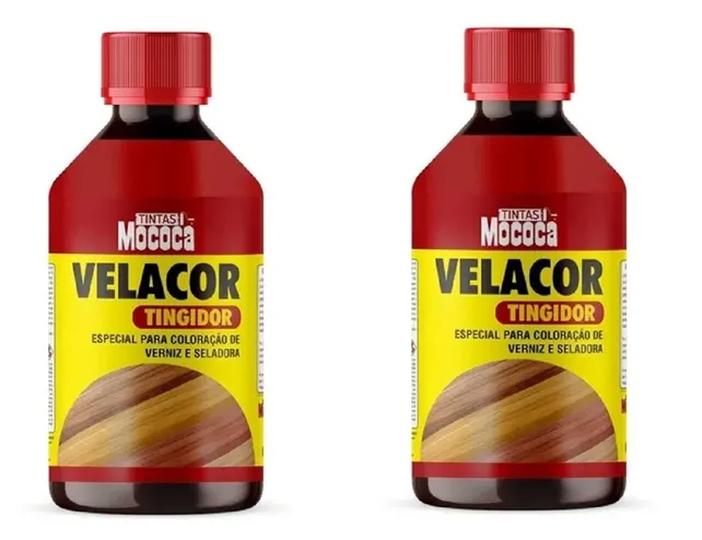 Corante Para Madeiras Veladura Velacor Cor Verniz 200ml