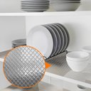 Ver mais imagens de Papel de Parede Adesivo Cozinha Alta Temperatura Prata Quadradinhos