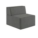 Ver imagem 3 de Poltrona Modular Puff Compacto Bouclê Confortável - Balaqui Cor:grafite