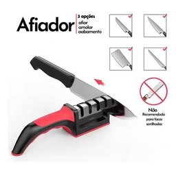 Afiador Amolador de Facas 3 Opções - 5