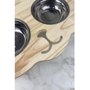 Ver imagem 5 de Comedouro Elevado Ergonômico – Cachorro - Pé Médio 50x28x14