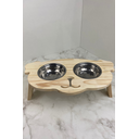 Ver imagem 3 de Comedouro Elevado Ergonômico – Cachorro - Pé Médio 50x28x14