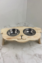 Ver imagem 3 de Comedouro Elevado Ergonômico – Cachorro - Pé Médio 50x28x14